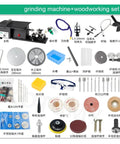 No Hassle Bench Buffer Polisher And Jade Cutting Grinding Table Top Drill Press For Wood Amber Silver Jewelry Making set with tools.