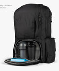 Dad Friendly Diaper Bag Backpack With Dual Compartments And Removable Cooler, Rugged And Water Resistant, Includes Changing Mat