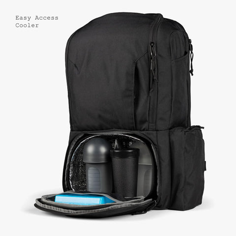 Dad Friendly Diaper Bag Backpack With Dual Compartments And Removable Cooler, Rugged And Water Resistant, Includes Changing Mat