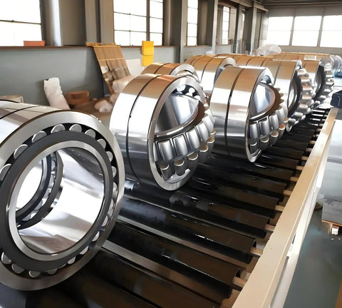 Pro Grade Spherical Roller Bearing 22207cc W33 35x72x23mm Self Aligning Heavy Duty Industrial Component on display.