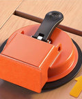 Grab These 2pcs Floor Gap Repair Tools With Strong Suction Cups To Fix Seamless Joints On Laminate Vinyl Planks Fast And Easy For Any Diy Renovation Project Today. Close-up of an orange suction cup tool for flooring.