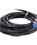 Coiled 16 Foot Hydraulic Hose Kit HO5116 for SeaStar Outboard Steering with fittings for marine boats.