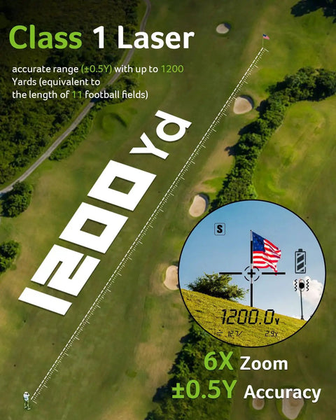 Straight Up Legit Golf Rangefinder With Slope Measurement Up To 1200 Yards Range And 6X Magnification For Flag Pole Locking Vibration Feedback Rechargeable Laser Scanner For Hunting And Weekend Chasers