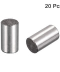 Dowel Pins 1/4-Inch By 1/2-Inch, Heat Treated Alloy Steel For Extra Hardness, Bright Finish, Accurate Alignment, 20 Pieces