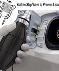 8mm Primer Bulb Hand Fuel Pump for Marine Boat Car and Motorcycle Five Sixteenth Inch Black Rubber Fuel Line in use
