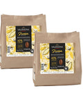 Creamy Milk Chocolate Feves For Baking 40 Percent Cacao No Fuss Melt And Temper Vanilla Malt Notes Perfect For Cookies Mousse Frostings And Candies Pack Of Two One Kilogram Bags