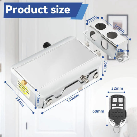 Plug And Play Smart Deadbolt Lock With Four Remote Fobs And Smartphone App For Lightning Fast Keyless Entry No Sweat Setup For Effortless Daily Home Security