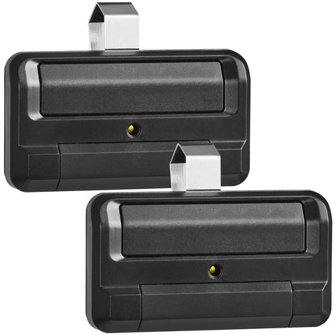 Black gate remote for 811LMX compatible with 850LM and 860LM receiver Security Plus 2.0, 12 dip switch, 2 pack
