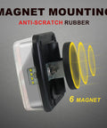 Wireless Trailer Lights Kit With Magnetic Mounts And Two Easy Mounting Options, Portable LED Tow Lights for Trucks, Boats
