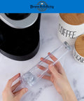 Water Filter Starter Kit For Keurig 2.0 Coffee Brewers Includes Six Replacement Charcoal Filters And Durable Filter Holder