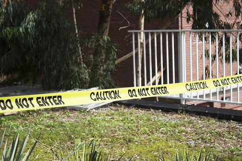 Heavy Duty Yellow Caution Tape Roll Bold Black Text For Safety Barriers And Halloween Parties Three Inch By Three Hundred Thirty Feet Tear Resistant Hazard Warning Barricade Tape Built Like A Boss For Crew Sites Or Home Projects