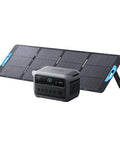 SOLIX C2000 Gen 2 Portable Power Station With 200W Solar Panel, 2400W Continuous Power, 4000W Peak, 2048Wh LiFePO4 Battery front view