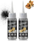 Two bottles of Ultra Fine Graphite Powder Lubricant for Locks Hinges and Window Tracks 3000 Mesh Penetrates Metal Gaps