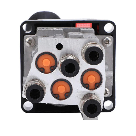 Front view of Proportional Dump Truck Control Valve With Four Holes And Four Working Positions For Easy Cab Operation PTO Switch