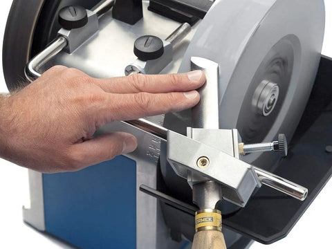 Straight Or Curved Edge Sharpener Multi Jig For Sharpening Skew Chisels Gouges Beading Tools And More Pro Grade Turning Tool Gear With Straight Or Curved Blades And Symmetrical Bevels Up To Two Inches Wide