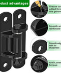 Rock Solid 6.7 Inch Heavy Duty Gate Hinges Built Tough For Daily Grind With Sealed Ball Bearings And Rust Proof Coating close-up showing grease groove and smooth edges.