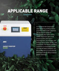 Commercial Grade 400 Watt Industrial Smoke Purifier And Fume Extractor Unit For Laser Marking Engraving Welding Workshops with control panel
