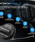 Plug And Play Direct Fit Gas Cap 31010 3L600 For Hyundai And Kia showcasing features like durable design and excellent sealing performance.
