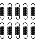 10 Pack 2.5 Inch Stainless Steel Extension Springs For Furniture Replacement Tension Springs For Recliners And Sofas Heavy Duty 12 Turn