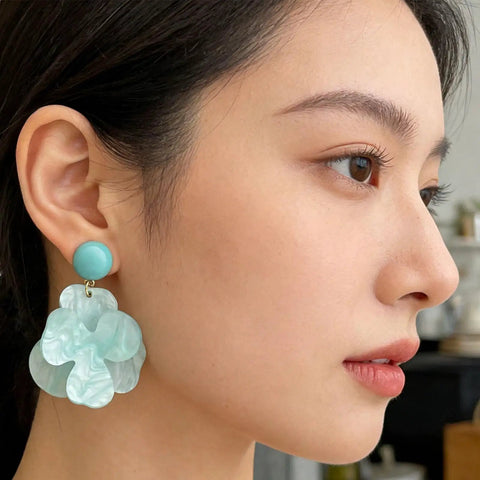 Get Your Hands On These Dope Resin Alloy Pendant Earrings Featuring Sick Featherlight Comfort Made Specifically To Soothe Sensitive Ears Without Irritation While Keeping Colors Fresh And Bold Is The Ultimate Go To Statement Piece For Festivals Partying