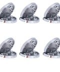 6 Pcs Zinc Alloy Flip Door Hinges 90 Degree Folding Butt Hinges For Table Desk Wardrobe Durable Hardware