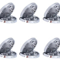 Zinc Alloy Flip Hinge 6 Pack 46 x 29mm 3.8mm thick 90 degree folding butt hinge set for furniture projects
