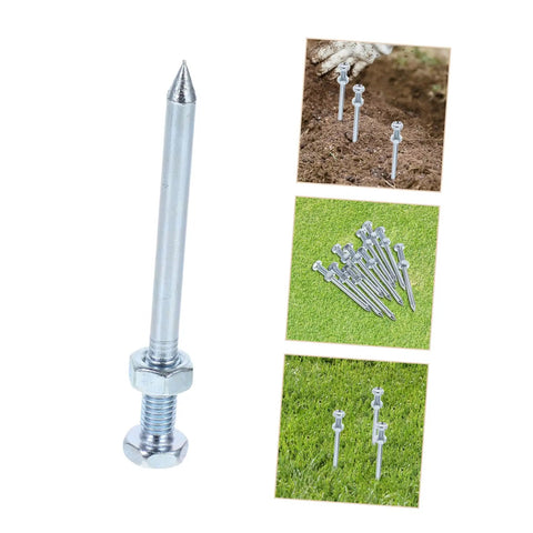 Heavy Duty Lawn Aerator Shoes With 10 Metal Spikes For Grass Replacement Pegs For Lawn Care And Maintenance Tough Build Easy To Use Spikes