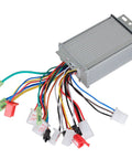 36-48V 350W Brushless DC Motor Speed Controller Replacement for Bicycle E-Bike Scooter with colorful wiring and aluminum casing