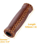 Soft Cushioned 127mm Vinyl MTB Grips For Mountain Bikes And Beach Cruisers Beefy Comfort Grips 22.2mm Handlebar Diameter