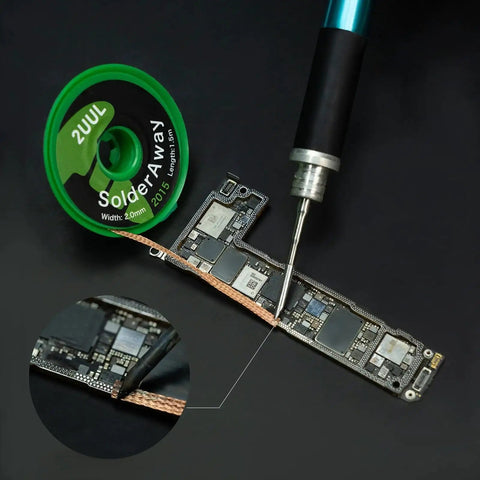 Desoldering Wick Solder Braid 2.0mm Wide 1.5m Length 10 Rolls Box For Mobile Phone Repair And PCB Maintenance Pro Grade MotherBoard
