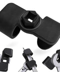 Universal Wrench Extender For Half Inch Drive Breaker Bars And 21 Millimeter Hex Drive, rust resistant black oxide adapter