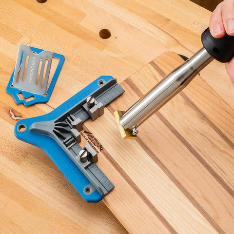 Branding Iron Alignment Jig For Woodworking Four Point Positioning For A Straight Square Brand Every Time Rubber Grip Reduces Heat