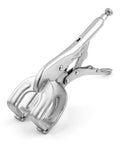 Heavy Duty 10 Inch Locking Pliers Welding Clamp with Quick Lock Release and U Shaped Jaws
