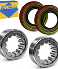 Beefed-Up Rear Left And Right Axle Wheel Bearing And Seal Kit For Chevy Blazer Silverado Suburban GMC Canyon GM 1500 2500 Fits 1992-1999 Suburban 1988-1998 CK1500, CK2500, 1996-2013 Express 1500 With 2.2L To 7.4L V8 Engines with two wheel bearings and seals