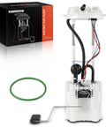 Ram Electric Fuel Pump Module With Sending Unit Direct Fit Replacement for 2011 2020 Ram 1500 2500 3500 V8 5.7L 6.4L Gas 32 Gallon Tank 68086502AA AB AC 68237110AA AB, shown with box and gasket.