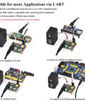 Two Pack Serial Bus Servo Driver Board With Integrated Power Supply And Control Circuit For ST And SC Series Servos Plug And Play Control Up To 253 Servos Simultaneously