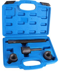 Heavy Duty Dual Wheel Separator Kit For Trucks And Trailers in blue storage case, 4 Piece Wheel Hub Removal Tool with 11 Threads