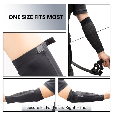 Cooling Archery Arm Guard Sleeve With Full Forearm Coverage For Right Or Left Hand, Instant Cooling Fabric, UV Sun Protection
