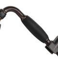 Solid Metal Handheld Shower Head Kit With Dope Slip-Free Grip, 72-Inch Hose, Oil Rubbed Bronze Finish, Low Flow 2.0 GPM