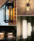 Various lighting fixtures featuring Dimmable E26 LED Light Bulb 6W Equal 60W Incandescent, AC120V Warm White 2700K, 600LM