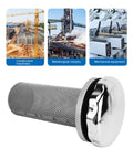Oil Tank Air Filter With Valve Cover For Hydraulic Fuel Tank Systems, stainless steel filter for heavy duty systems, industries in background