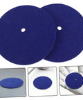 Youth Fencing Epee Hand Guards 2 Pack Lightweight Training Shields For Practice And Competition, blue circular hand guards