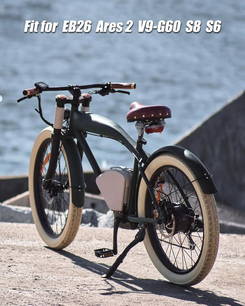 Electric bike EB26 Ares 2 with visible wheels and seat, suitable for Metal Brake Pads For EB26 Ares 2 V9-G60 S8 S6 Electric Bikes