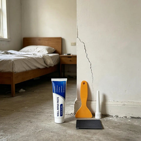 Hole Filler Wall Repair Paste 260g For Quick Patches, Drywall Mending Putty Sealing Cream For A Smooth Finish, No Mess DIY Patch Kit For Ceiling And Bathroom Surfaces To Patch Holes And Cracks