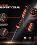 All-In-One Newfix 10 Piece Torx Screwdriver Set With Case For Apple Macbook Xbox PS4 Ps5 Computer Knives Ring Doorbell T2 To T15 Star Bits Security Driver Tool Kit, T15x50mm handle