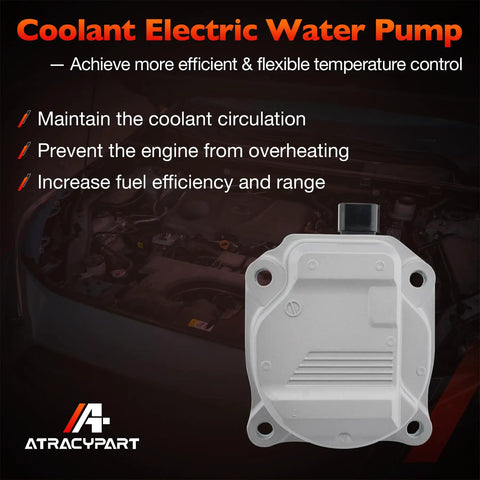 Reliable Coolant Electric Water Pump For 2018 2022 Toyota Camry RAV4 Avalon Hybrid Lexus ES300H 2 5L Oe 16032 25010 on engine background.