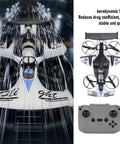 Rad 2 In 1 RC Car Drone Stunt Quad Copter Flying Car Toy with 2.4GHz Remote in aerodynamic design showcase