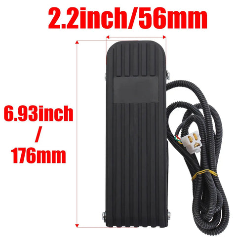 Universal Throttle Accelerator Pedal For ATV Electric Bicycles E Bike Go Kart Golf Cart Scooters And Dirt Bikes Fast Response