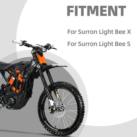 Dope Throttle Grips For Surron Sur Ron Light Bee X And S Model Aluminum Rubber Black Handlebar Grips Displayed