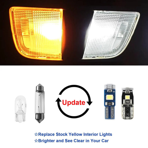 Lit White LED Interior Light Kit For Dodge Ram 2009 to 2018 Pickup Trucks 1500 2500 3500 With 13 Piece Package Easy Install